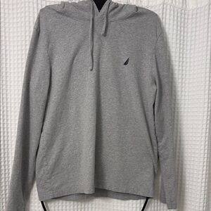 Gray Nautica Men's Hoodie Size M
